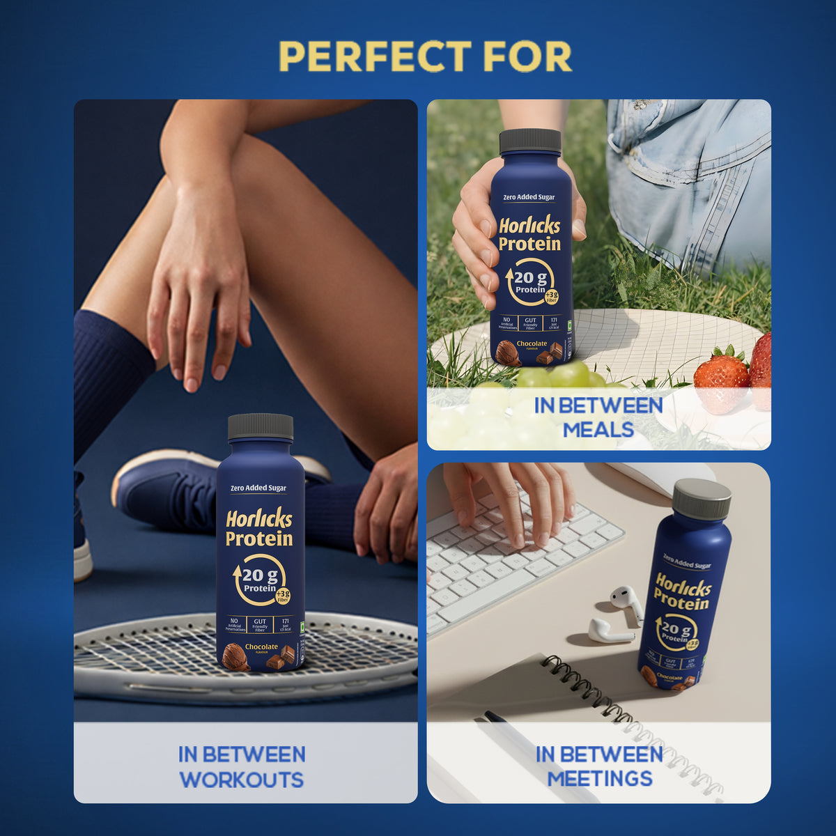 Chocolate protein shake- pack of 9