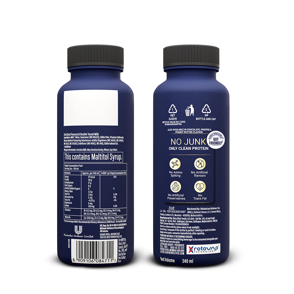 Vanilla protein shake- pack of 9