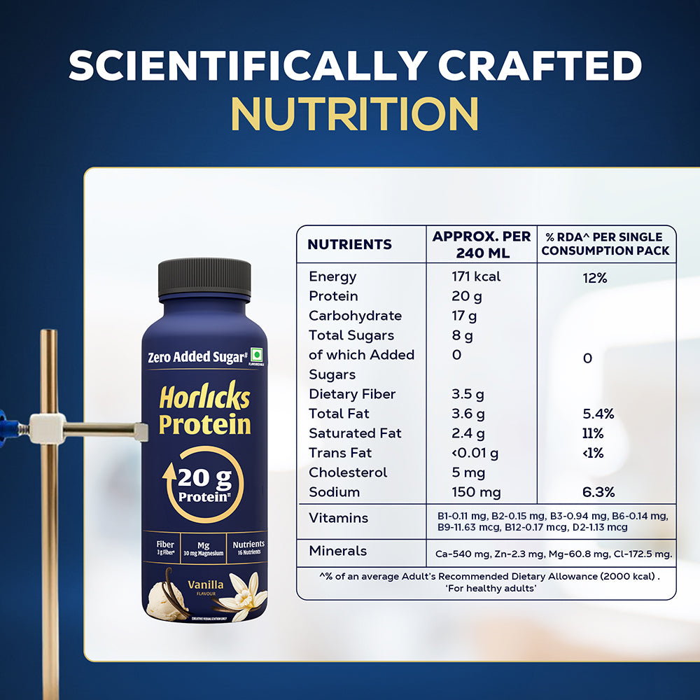 Vanilla protein shake- pack of 9