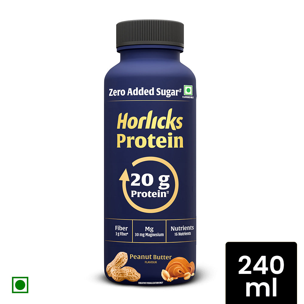 Horlicks Protein Milkshake - Box of 12 - 20g Protein - 4 Flavours