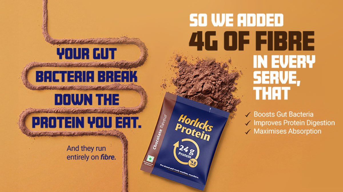Horlicks Protein Powder Box of 5 sachet | Chocolate Flavour