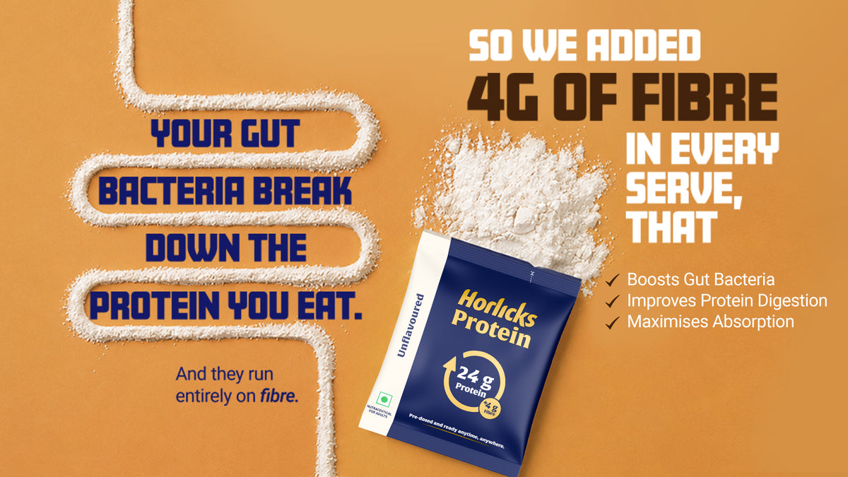 Horlicks Protein Powder Box of 5 Sachet X 2 | Chocolate Flavour
