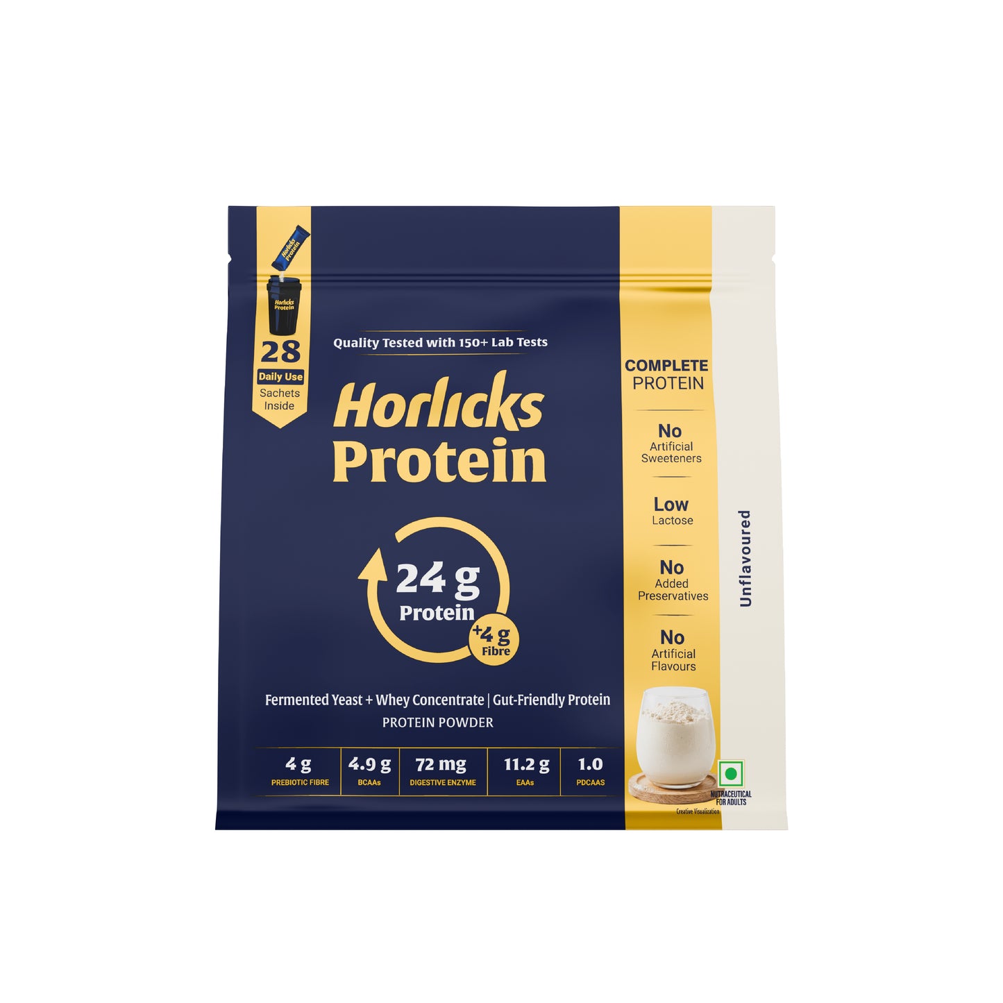 Horlicks Protein Powder 1kg Pack of 3 | Unflavoured