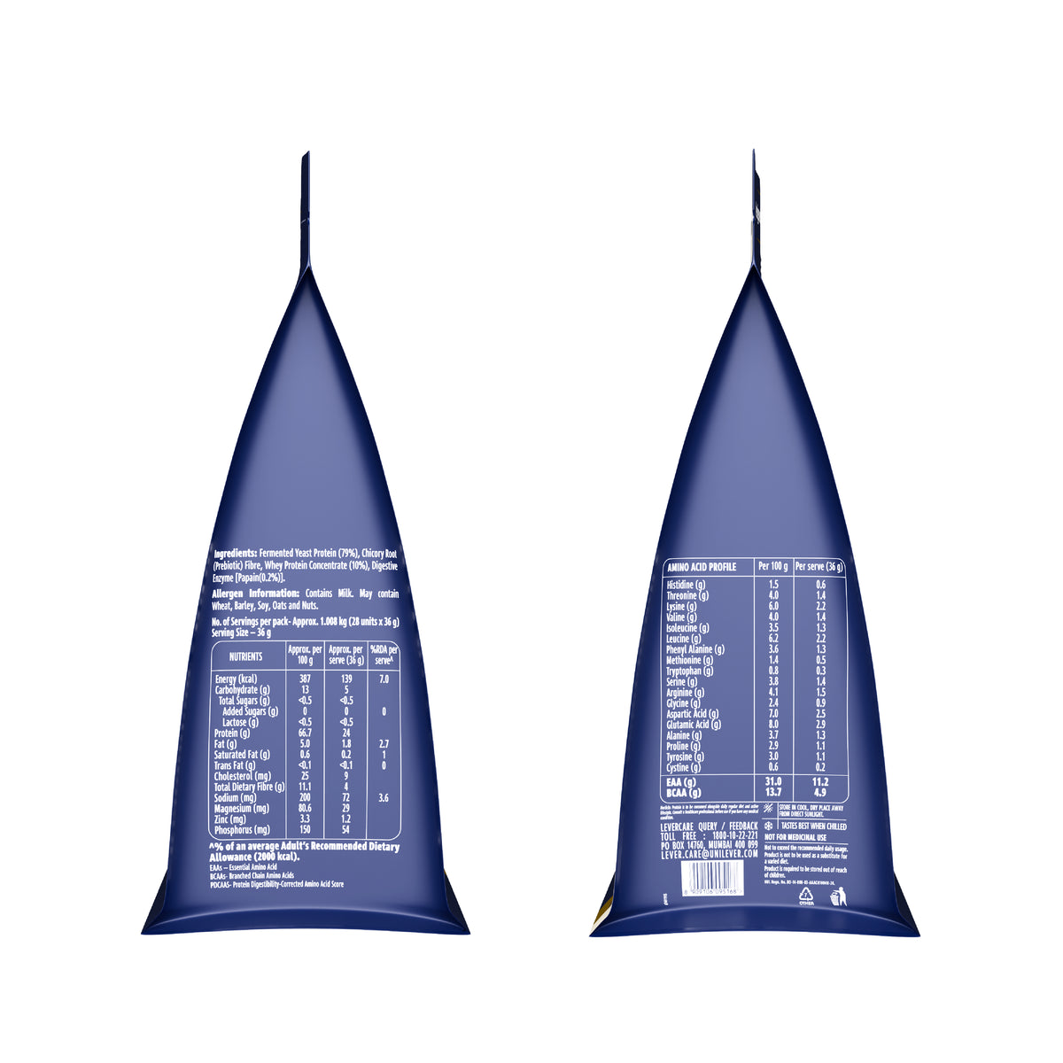 Horlicks Protein Powder 1kg with 28 sachets | Unflavoured