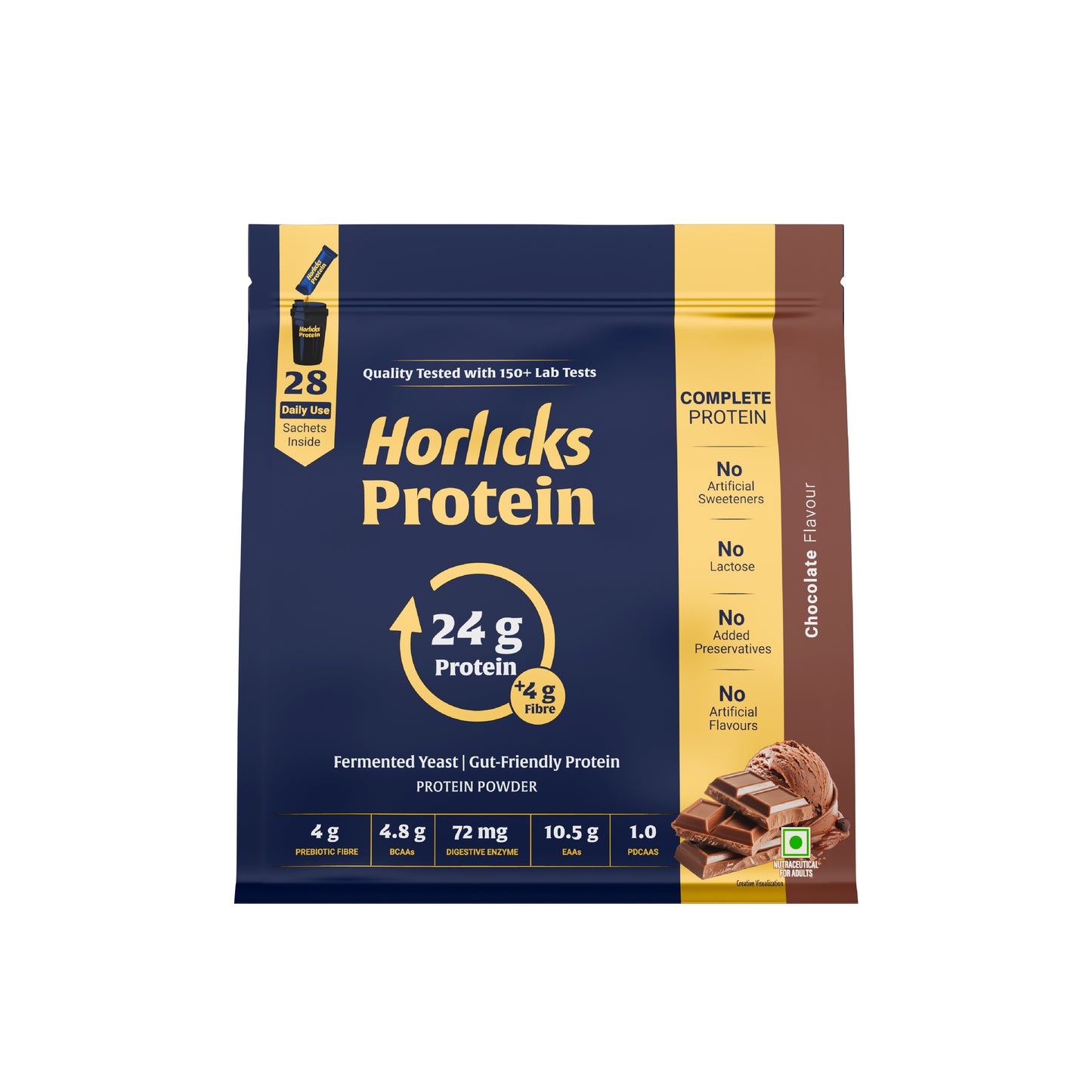 Horlicks Protein Powder 1kg with 28 sachets | Chocolate Flavour