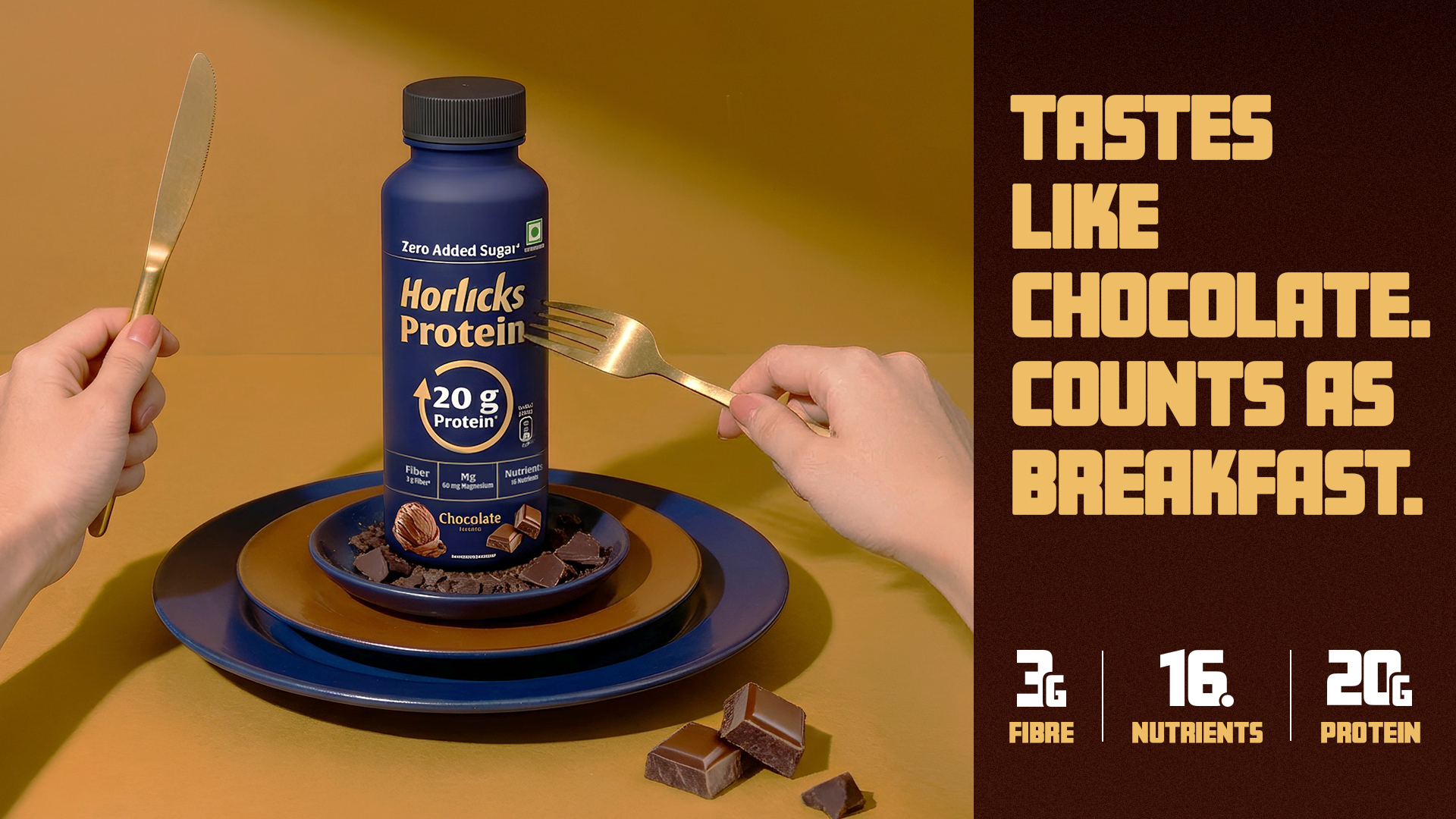 Chocolate protein shake- pack of 6