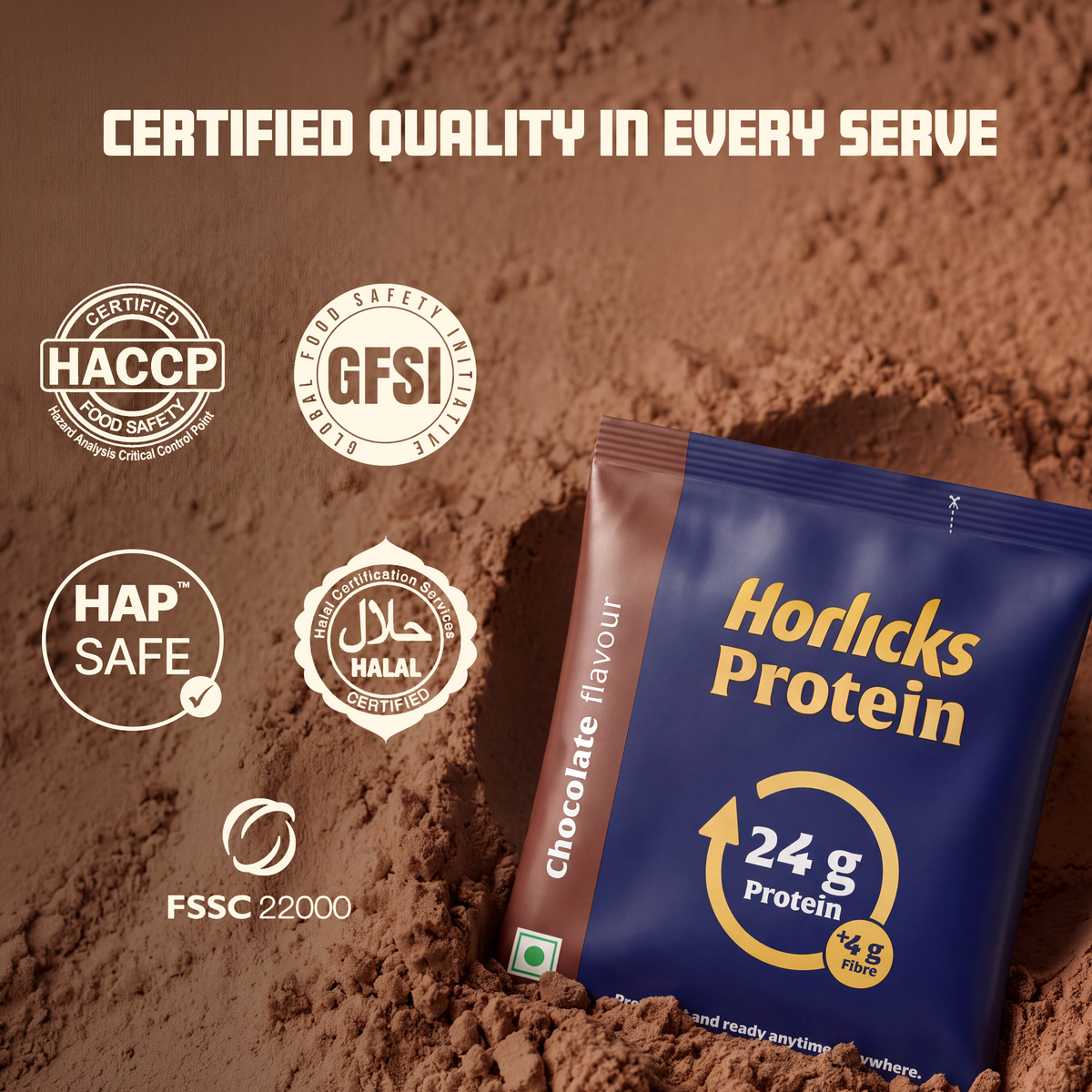 Horlicks Protein Powder 1kg with 28 sachets | Chocolate Flavour